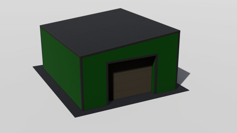 Гараж из ЛСТК и сэндвич-панелей Панель РУ